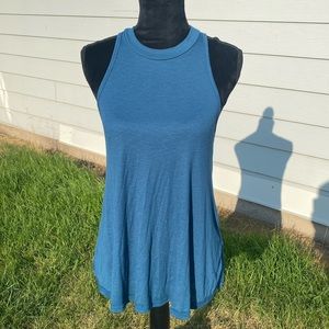 Free People blue tank
